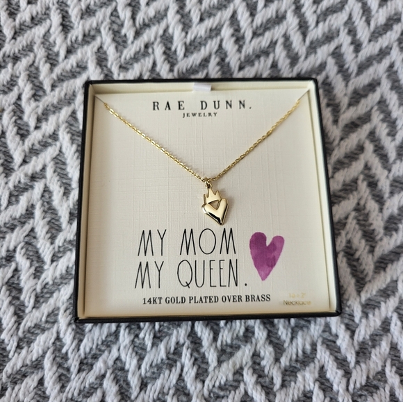 Rae Dunn My Mom My Queen Necklace - Picture 11 of 12